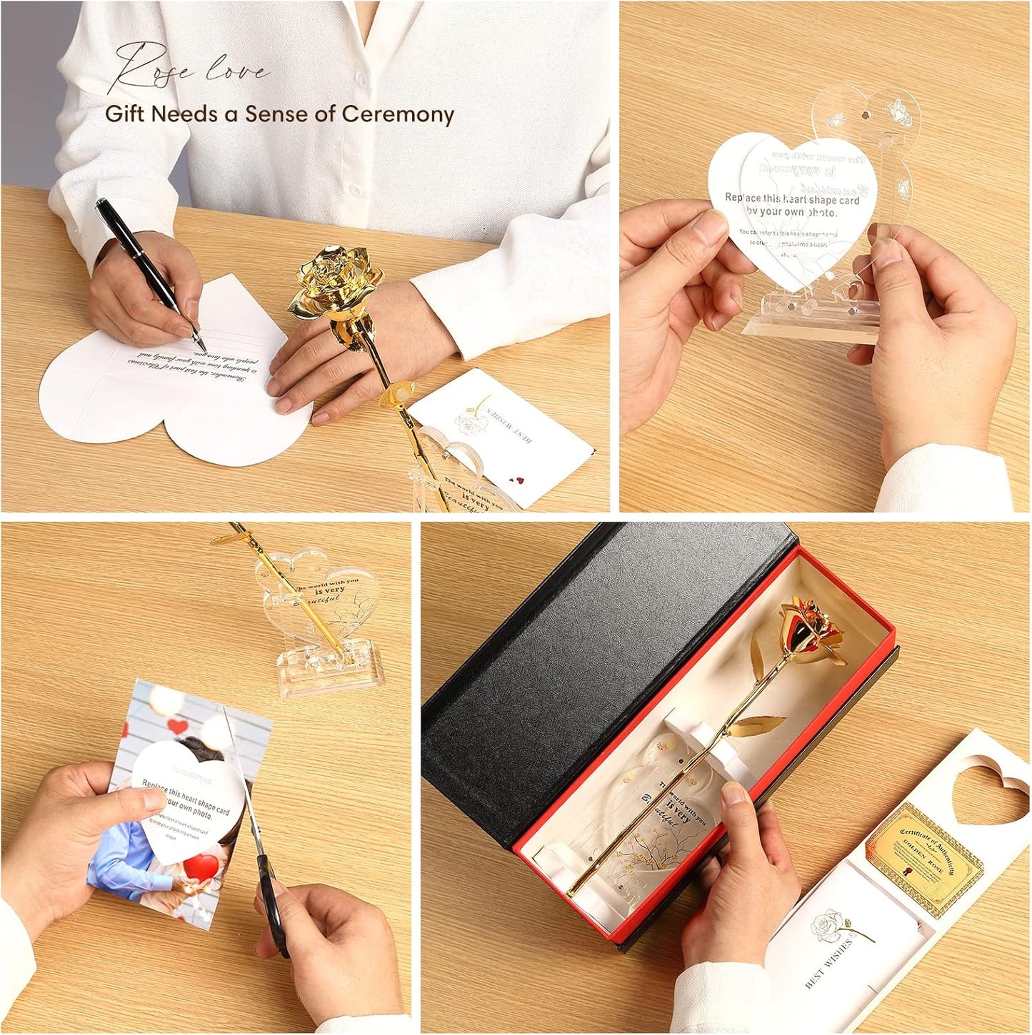 24K Dipped Golden Real Rose-Gifts for Her